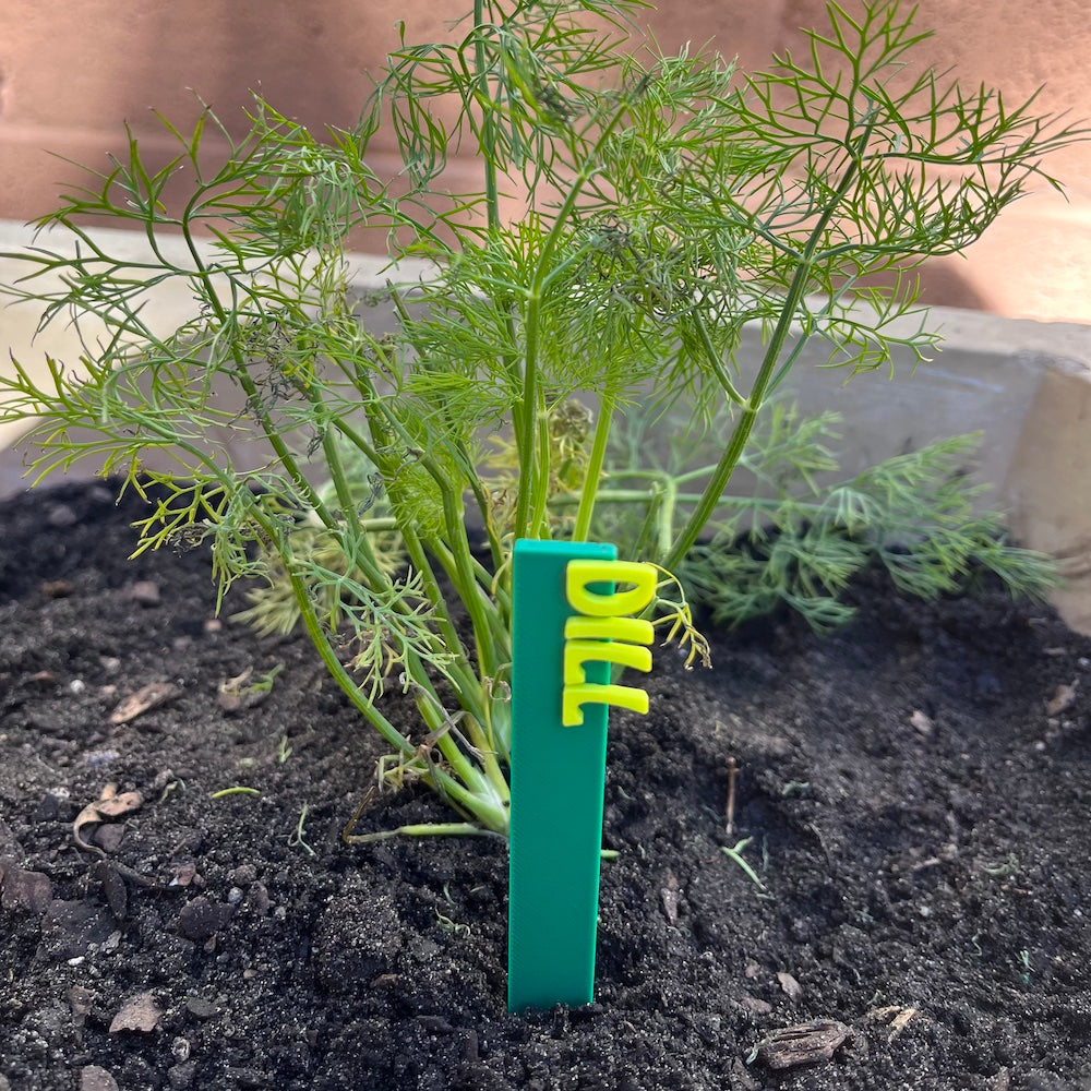Garden Marker Stakes - HERBS