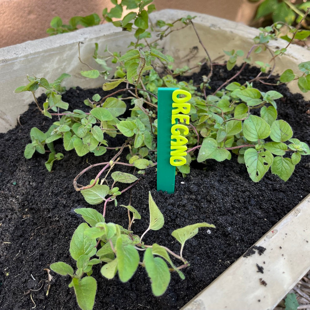Garden Marker Stakes - HERBS