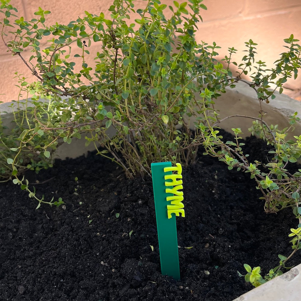 Garden Marker Stakes - HERBS